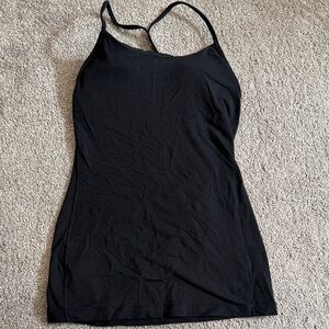 Black Lululemon tank top